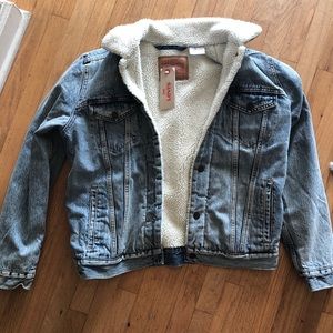 Levi’s Jean Jacket, Sherpa Lined Jean Jacket